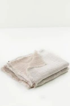 Soft Surroundings bedskirts-Adrina Reversible Bedskirt