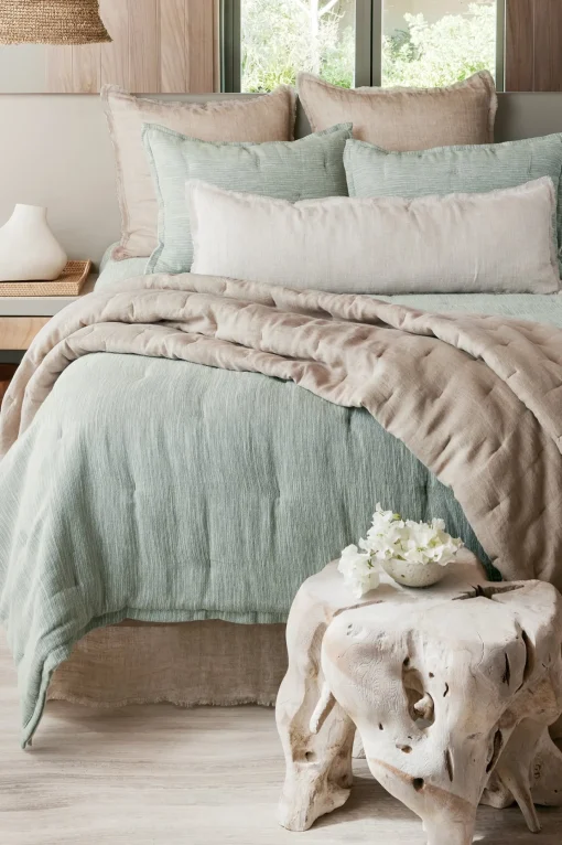 Soft Surroundings pillowcases & shams-Adrina Reversible Euro Sham