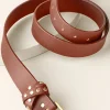 Soft Surroundings Belts-Aja Studded Belt