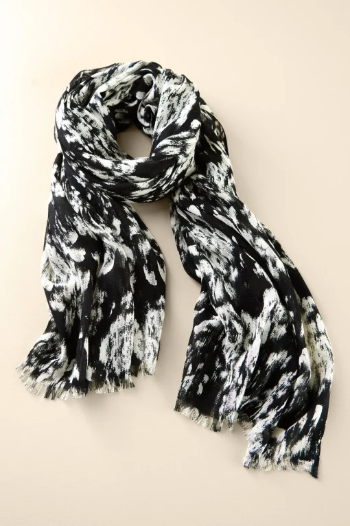 Soft Surroundings Scarves & Wraps-Alba Ikat Wrap Scarf