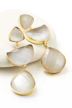 Soft Surroundings Earrings | earrings-Aurora Tiered Earring
