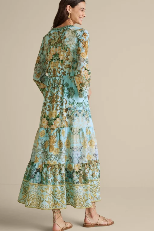 Soft Surroundings Feminine Flourish | Vacation Shop-Baroque Maxi Dress