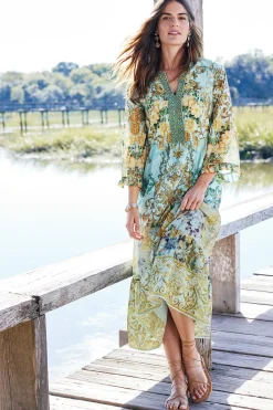 Soft Surroundings Feminine Flourish | Vacation Shop-Baroque Maxi Dress
