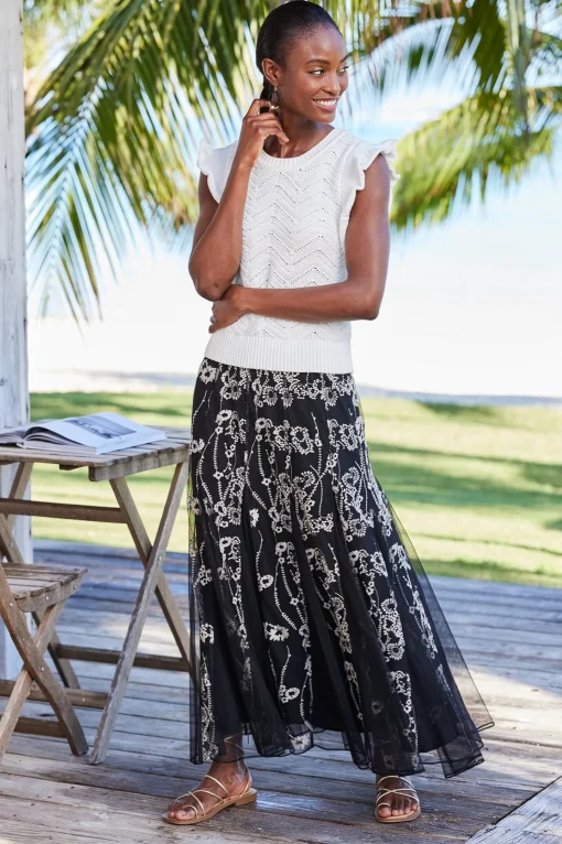 Soft Surroundings Sweaters & Cardigans | sleeveless-Celina Flutter Sleeve Sweater