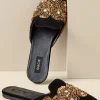 Soft Surroundings slides & mules-Delilah Embellished Slide