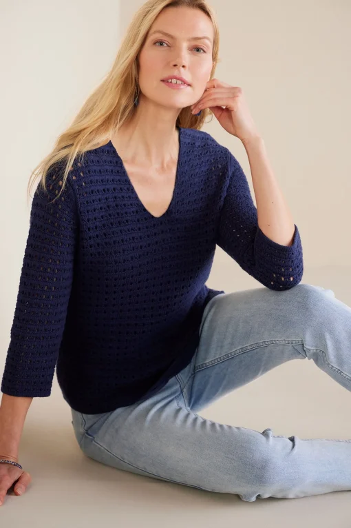 Soft Surroundings Sweaters & Cardigans | three quarter length-Estrella Sweater