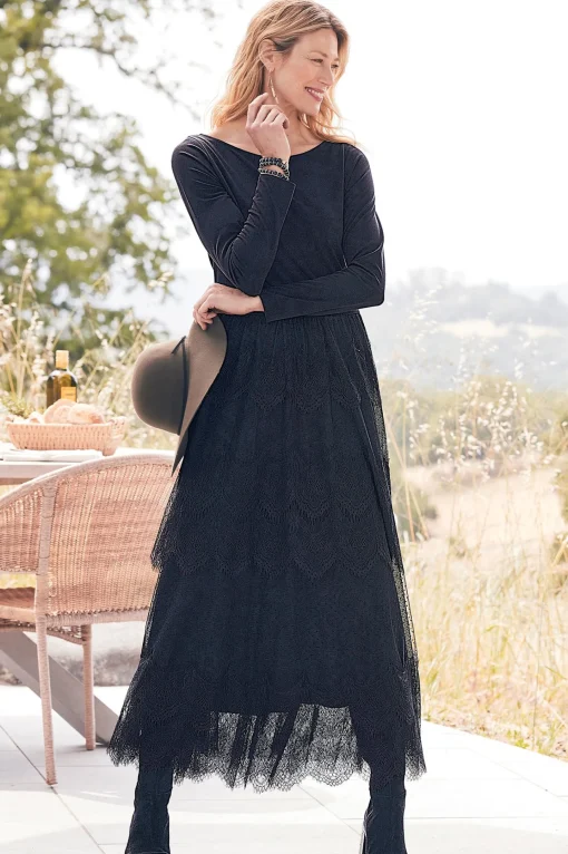 Soft Surroundings between season | forever favorites-Frederica Dress