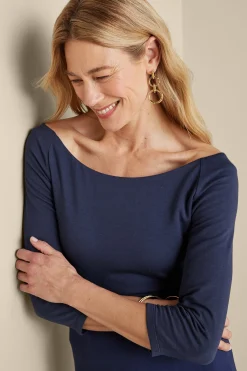 Soft Surroundings Into The Blues | Vacation Shop-Giada Top