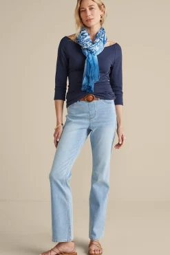 Soft Surroundings Into The Blues | Vacation Shop-Giada Top