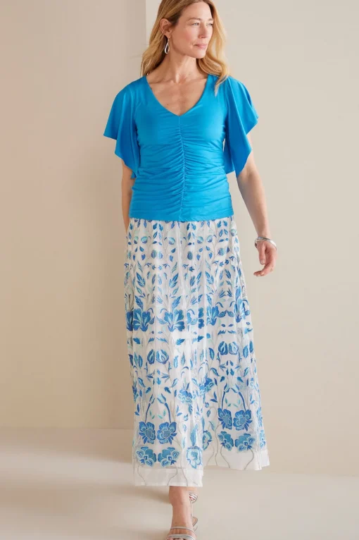 Soft Surroundings Skirts-Imani Maxi Skirt