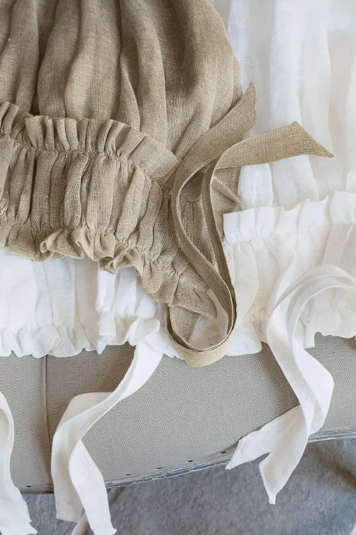 Soft Surroundings Window Coverings-Linen Balloon Drapery Panel