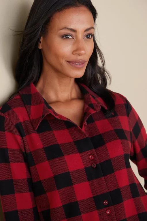 Soft Surroundings Sleepwear & Lounge-Mad About Plaid Sleep Dress