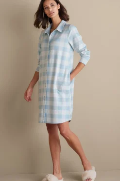 Soft Surroundings Sleepwear & Lounge-Mad About Plaid Sleep Dress