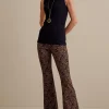 Soft Surroundings full length-Mara Jacquard Pants