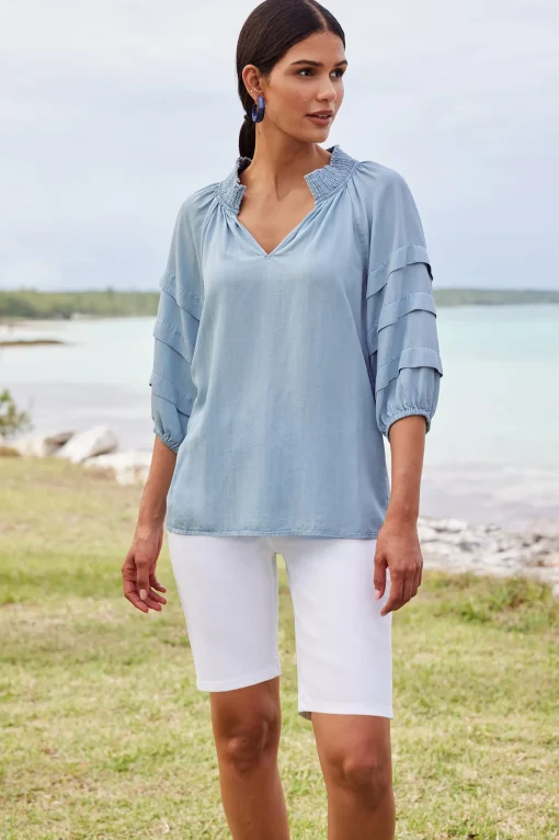 Soft Surroundings three quarter length | pullovers-Marisol TENCEL™ Top