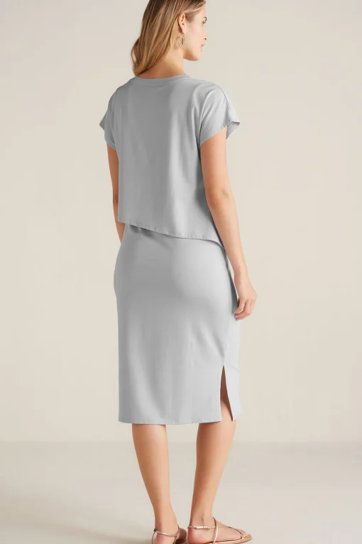 Soft Surroundings solids | mid-length-Mykonos Dress