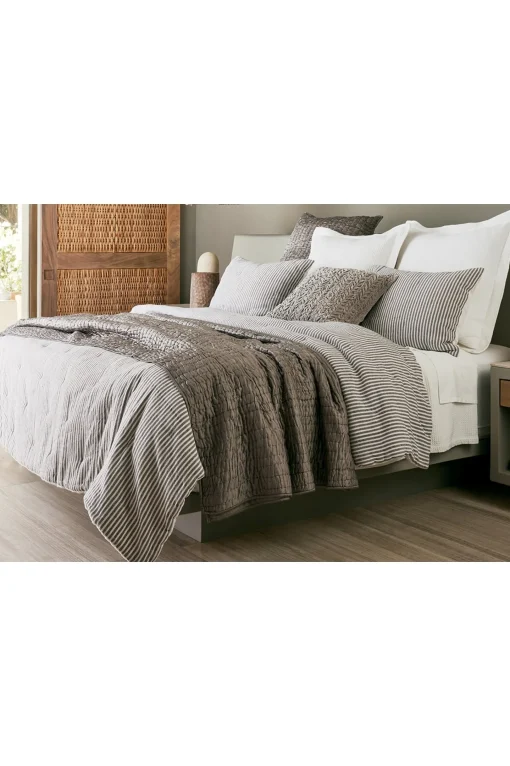 Soft Surroundings pillowcases & shams-Nicolette Crinkle Sham