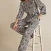 Soft Surroundings Feminine Flourish | Into The Blues-Oceo Gauze Wide-Leg Pants