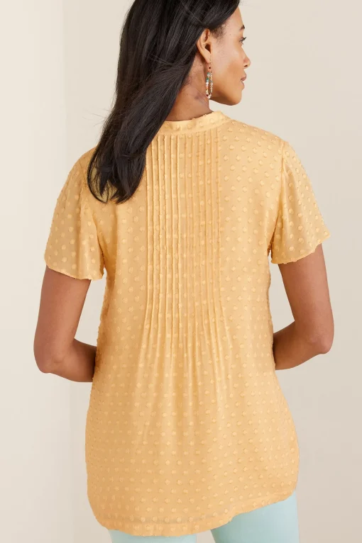 Soft Surroundings short sleeve | pullovers-Offshore Top