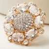 Soft Surroundings rings & pins-Petite Sunburst Brooch