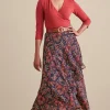 Soft Surroundings Skirts-Petites Flora Skirt