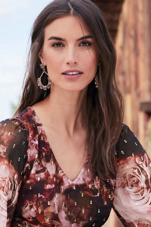 Soft Surroundings Earrings | earrings-Ratana Chandelier Earring