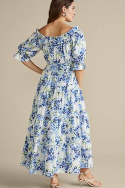 Soft Surroundings patterned | maxi-Rosana Maxi Dress