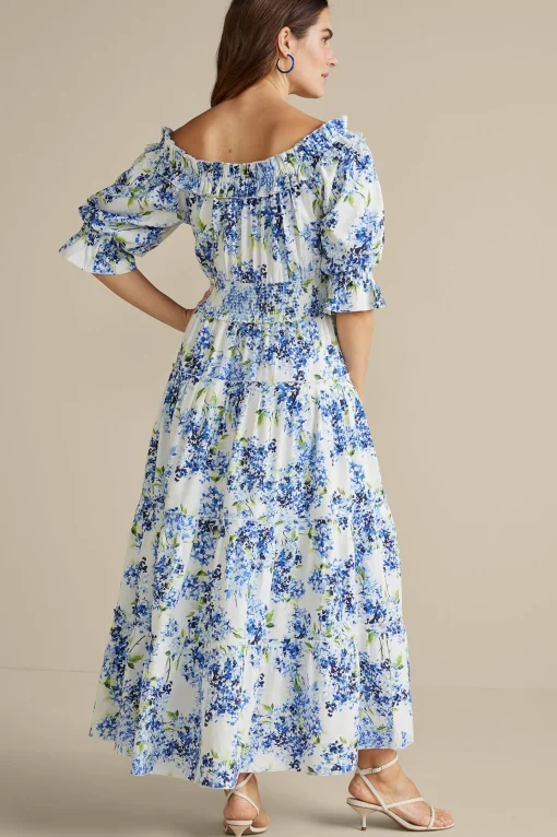 Soft Surroundings patterned | maxi-Rosana Maxi Dress