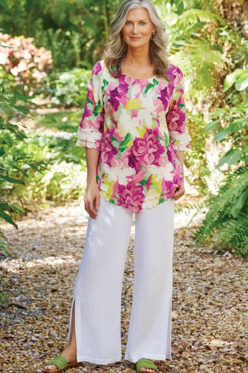 Soft Surroundings Into The Blues | Everyday Styles-Siesta Key Tunic