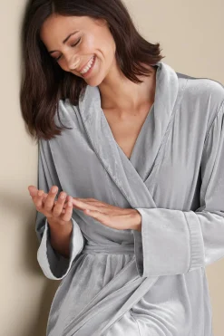 Soft Surroundings Sleepwear & Lounge | EVelvet Styles-Silk Velvet Robe