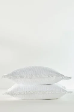 Soft Surroundings pillowcases & shams-Tallulah Textured Euro Sham
