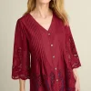 Soft Surroundings Feminine Flourish | Vacation Shop-Trella Eyelet Top
