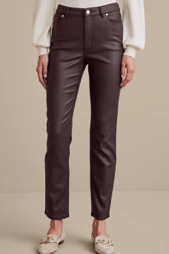 Soft Surroundings Everyday Styles | leggings-Ultimate Denim Coated Straight Leg Jeans