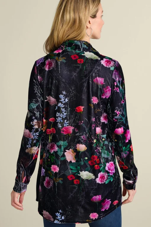 Soft Surroundings Everyday Styles | EVelvet Styles-Velvet Boyfriend Tunic Shirt