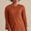 Soft Surroundings three quarter length | pullovers-Women Goldie Tunic Top